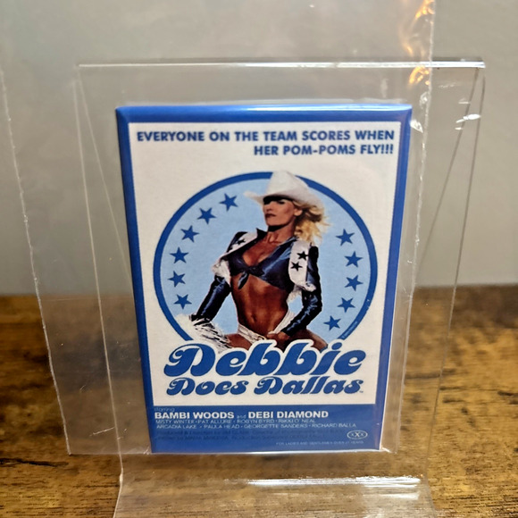 Debbie Does Dallas Vintage Adult Magnet Bambi Woods Collectible - Picture 3 of 5